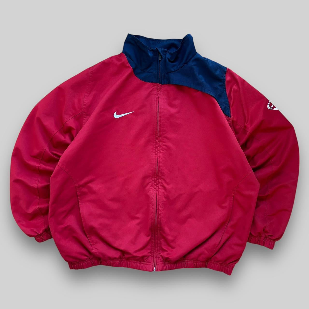 Vintage Y2K Nike T90 Zip Up Jacket (Large)