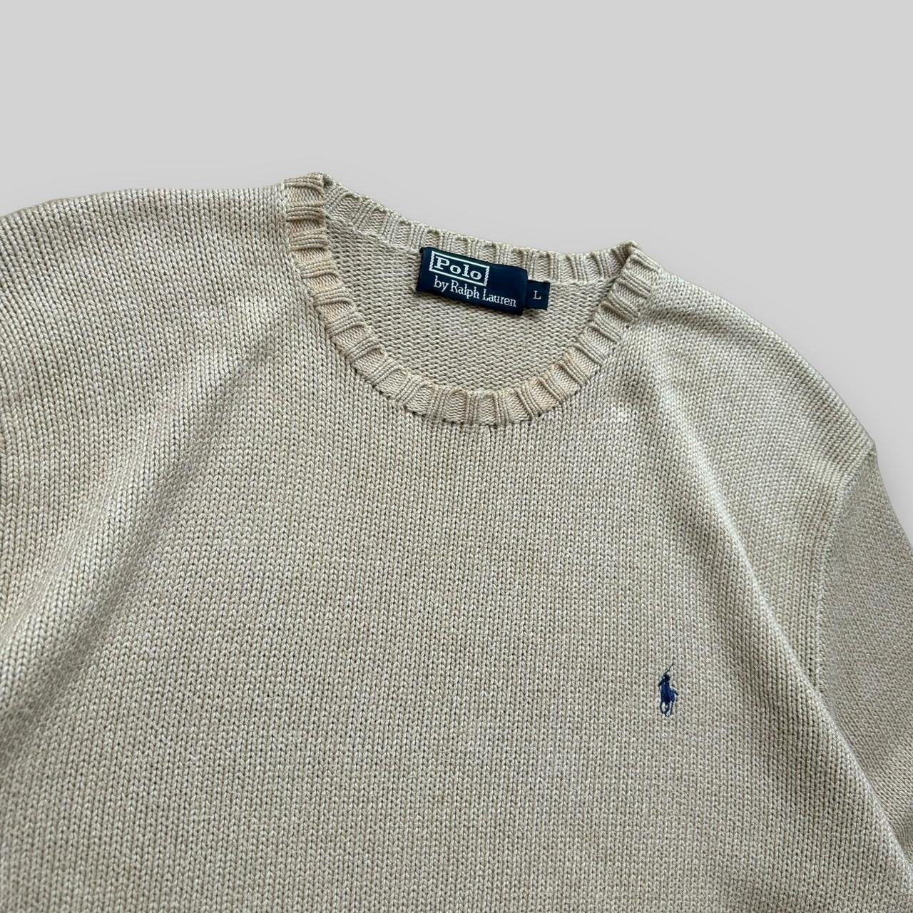 Vintage Polo Ralph Lauren Knitted Jumper (Large)