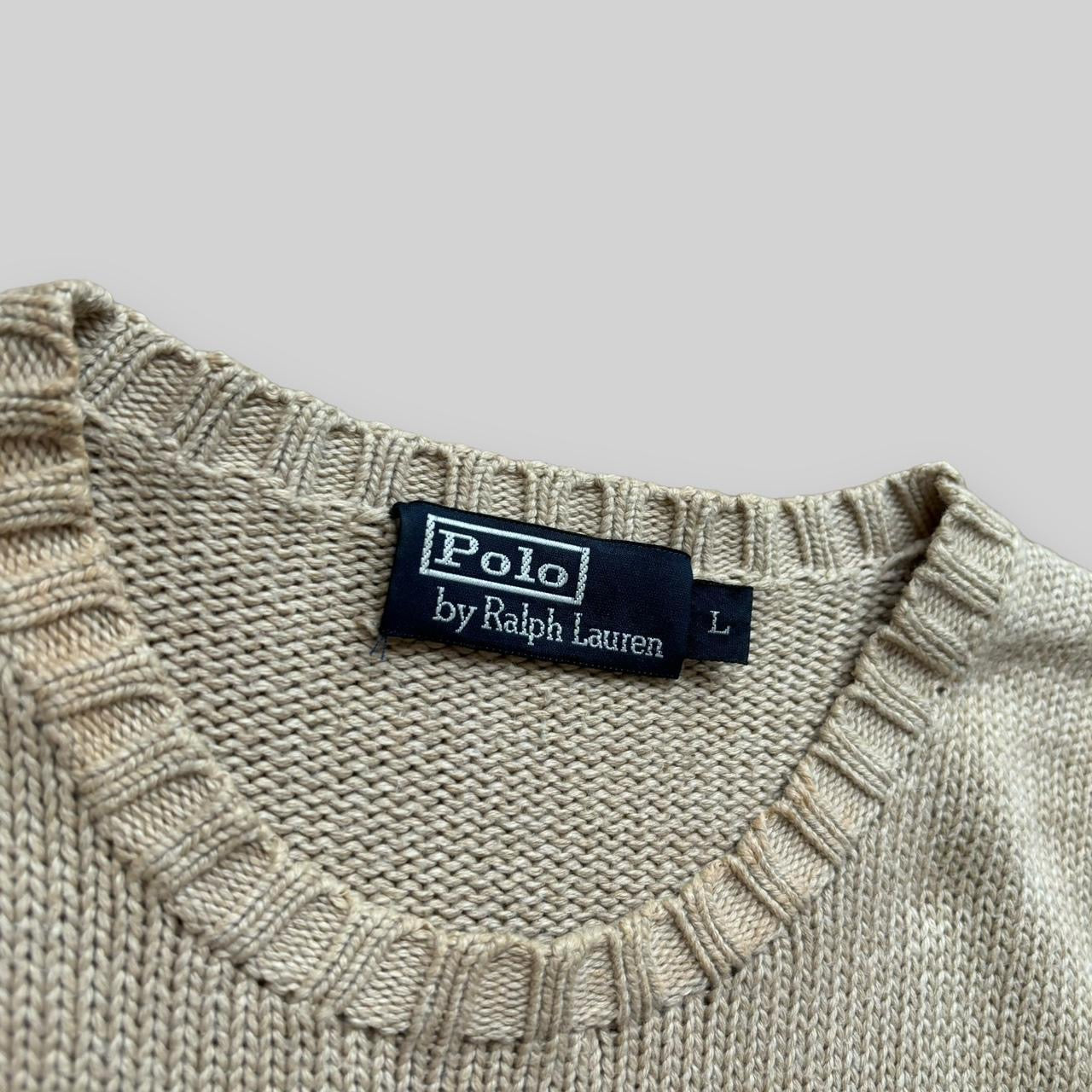 Vintage Polo Ralph Lauren Knitted Jumper (Large)