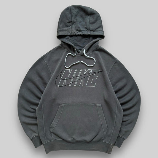 Nike Club Spellout Oversized Hoodie (Small)