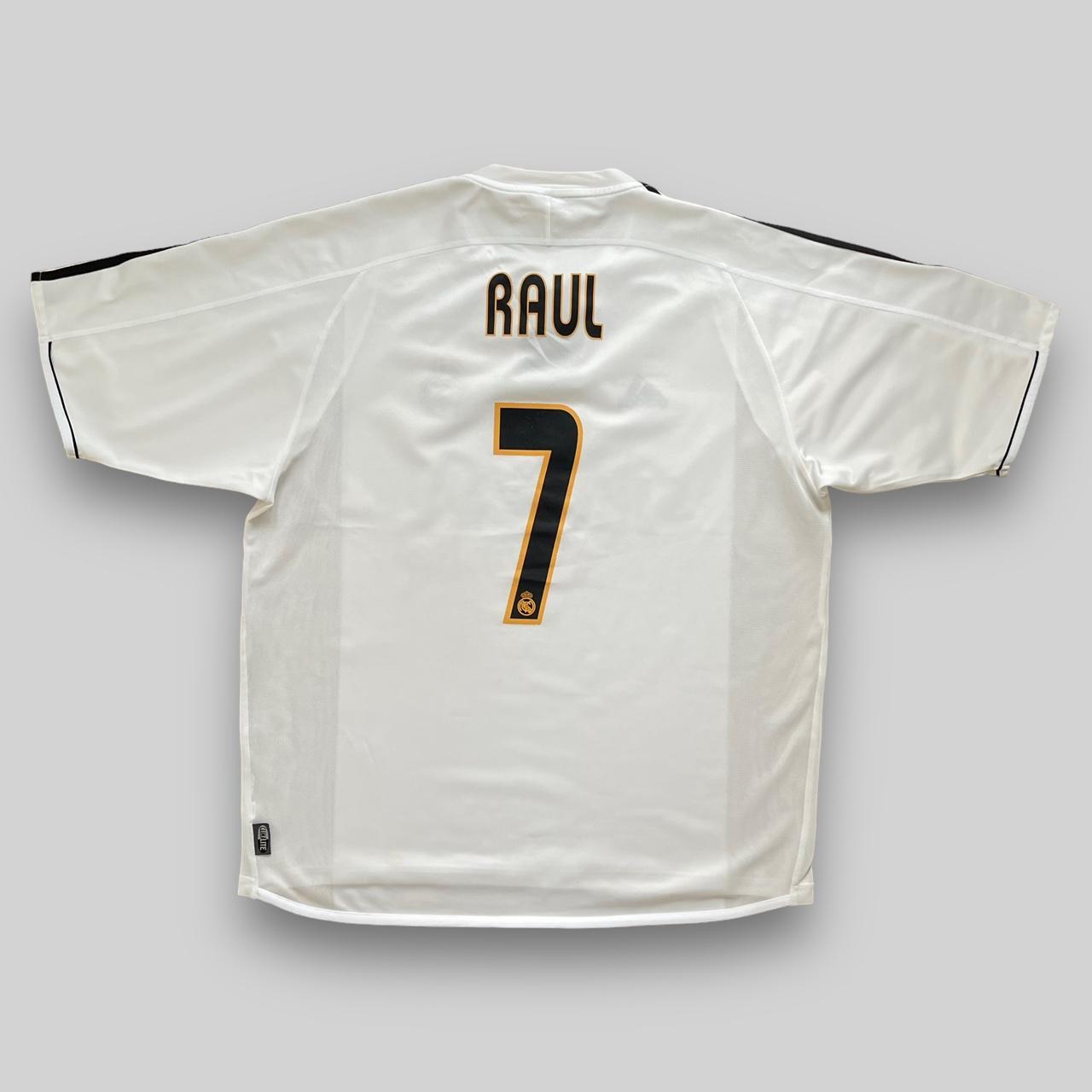 Vintage Adidas Real Madrid 2004-05 Raul Home Shirt (Large)