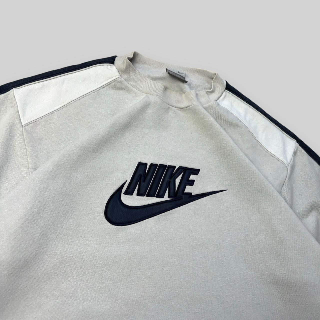 Vintage Nike Spellout Oversized Sweatshirt (Large)