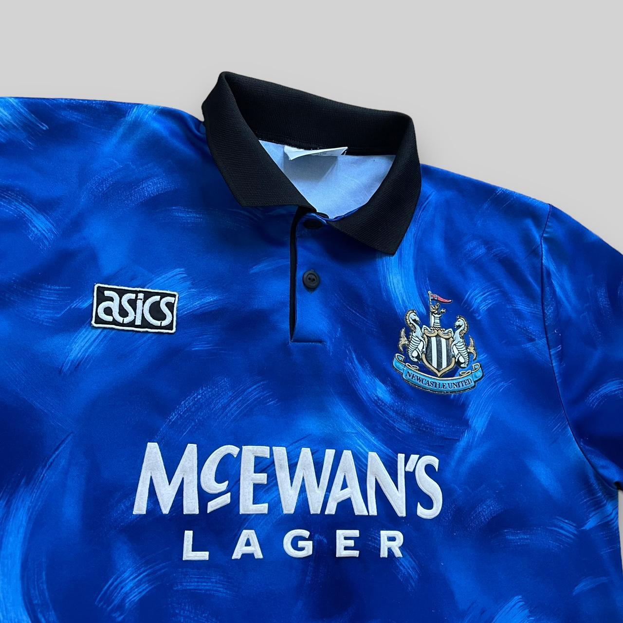 Vintage Asics Newcastle United 1993-95 Away Shirt (XL)