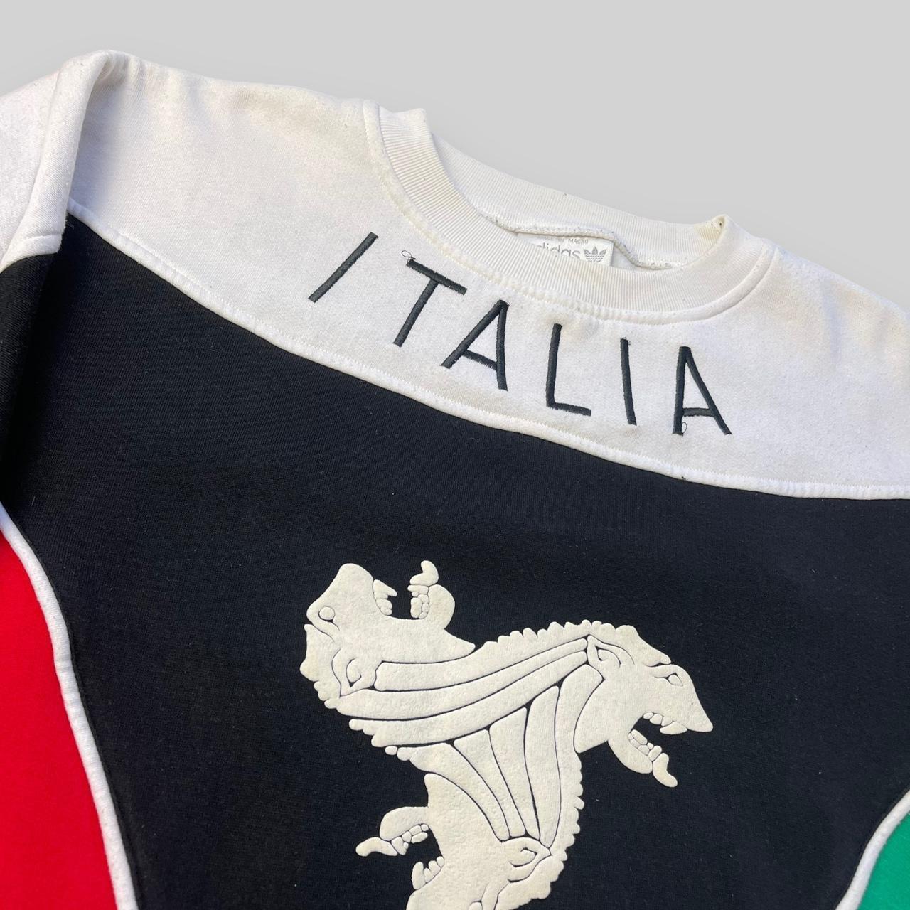 Vintage Adidas Italia 90 Coppa Del Mondo Sweatshirt (Medium)