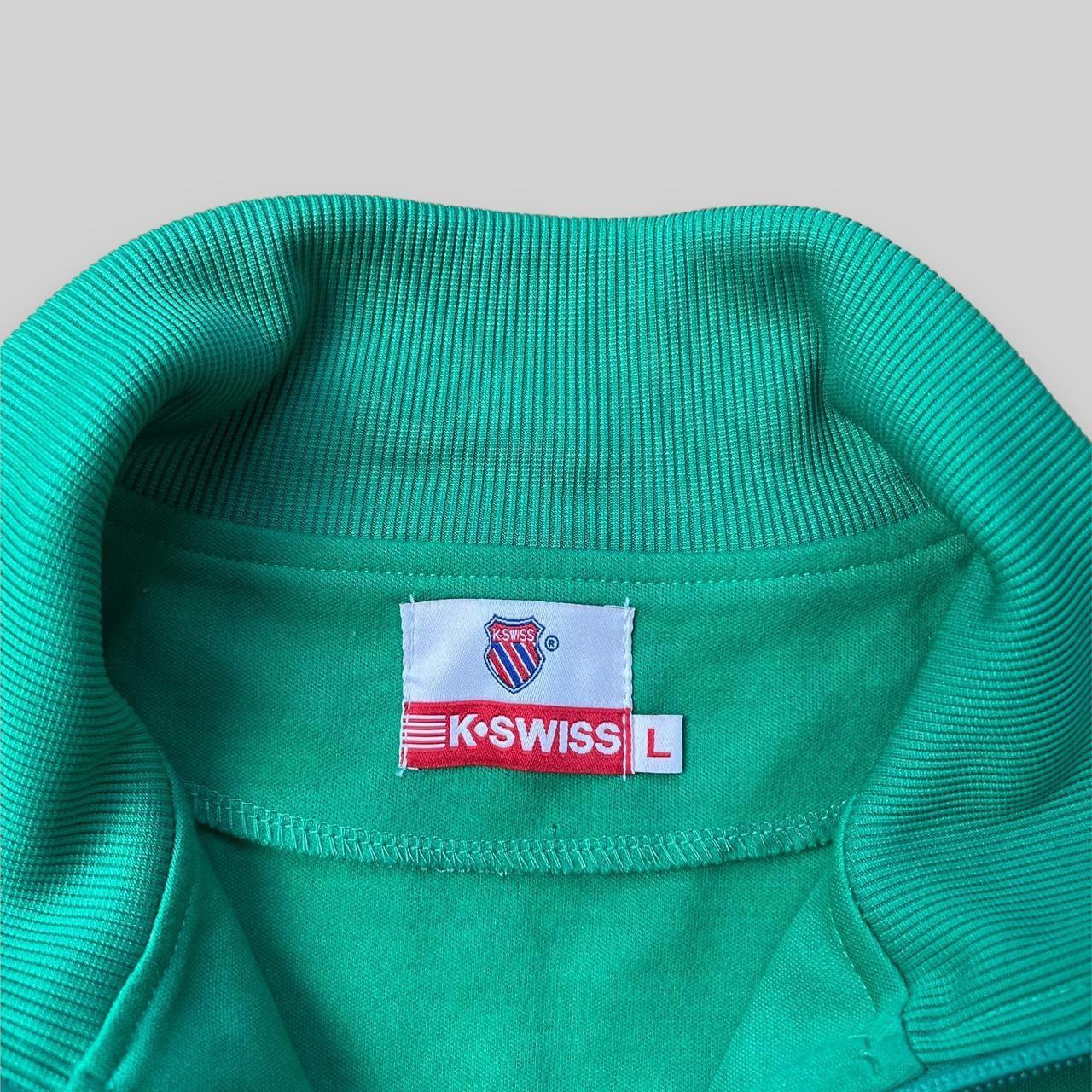Vintage K-Swiss Y2K Zip Up Jacket (Large)