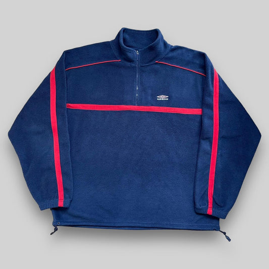 Vintage Umbro Quarter Zip Fleece (XXL)