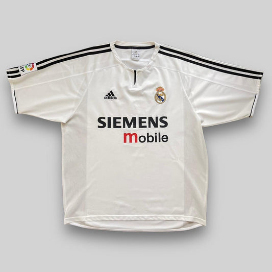 Vintage Adidas Real Madrid 2004-05 Raul Home Shirt (Large)