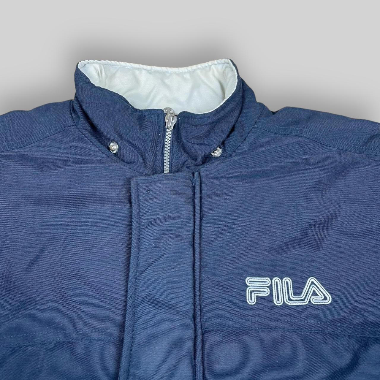 Vintage Fila Spellout Puffer Jacket