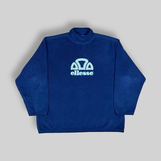 Vintage Ellesse Spellout Fleece Sweatshirt (Large)